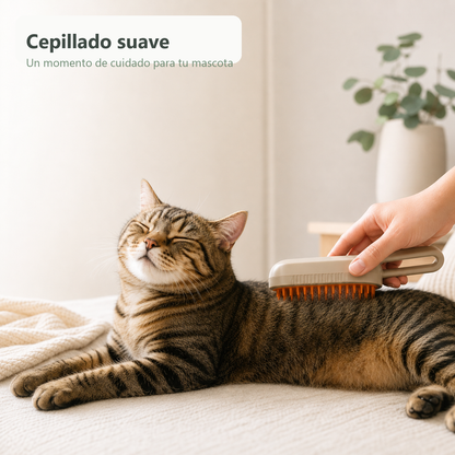 Murelix™ Cepillo 3 en 1 con Bruma para Mascotas