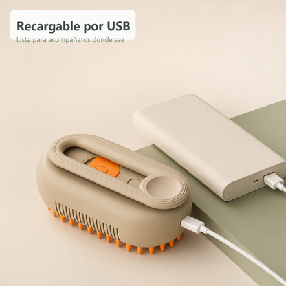 Murelix™ Cepillo 3 en 1 con Bruma para Mascotas